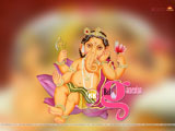 Bal Ganesha Wallpaper